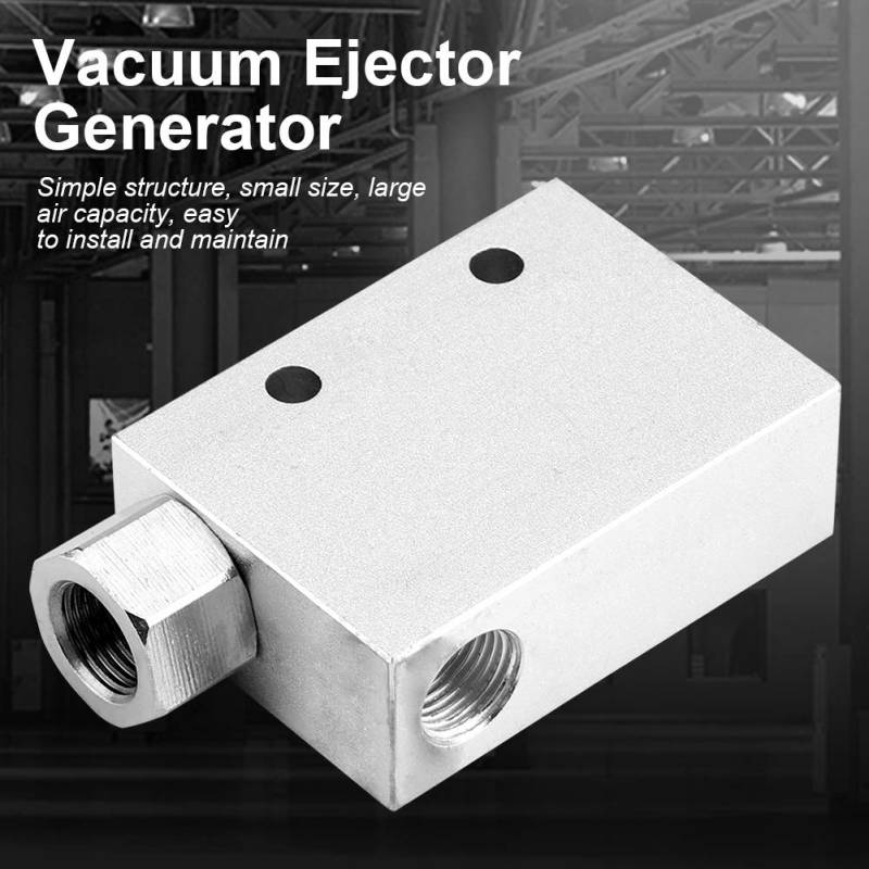 Headerbs Vakuumgenerator 1/8Pt Weibliche Gewindedurchschnittliche CNC -Geräte für die Industrielle Automatisierung Einfache Installation Schönes Erscheinungsbild für Maschinenelektronik -Robotik von Headerbs