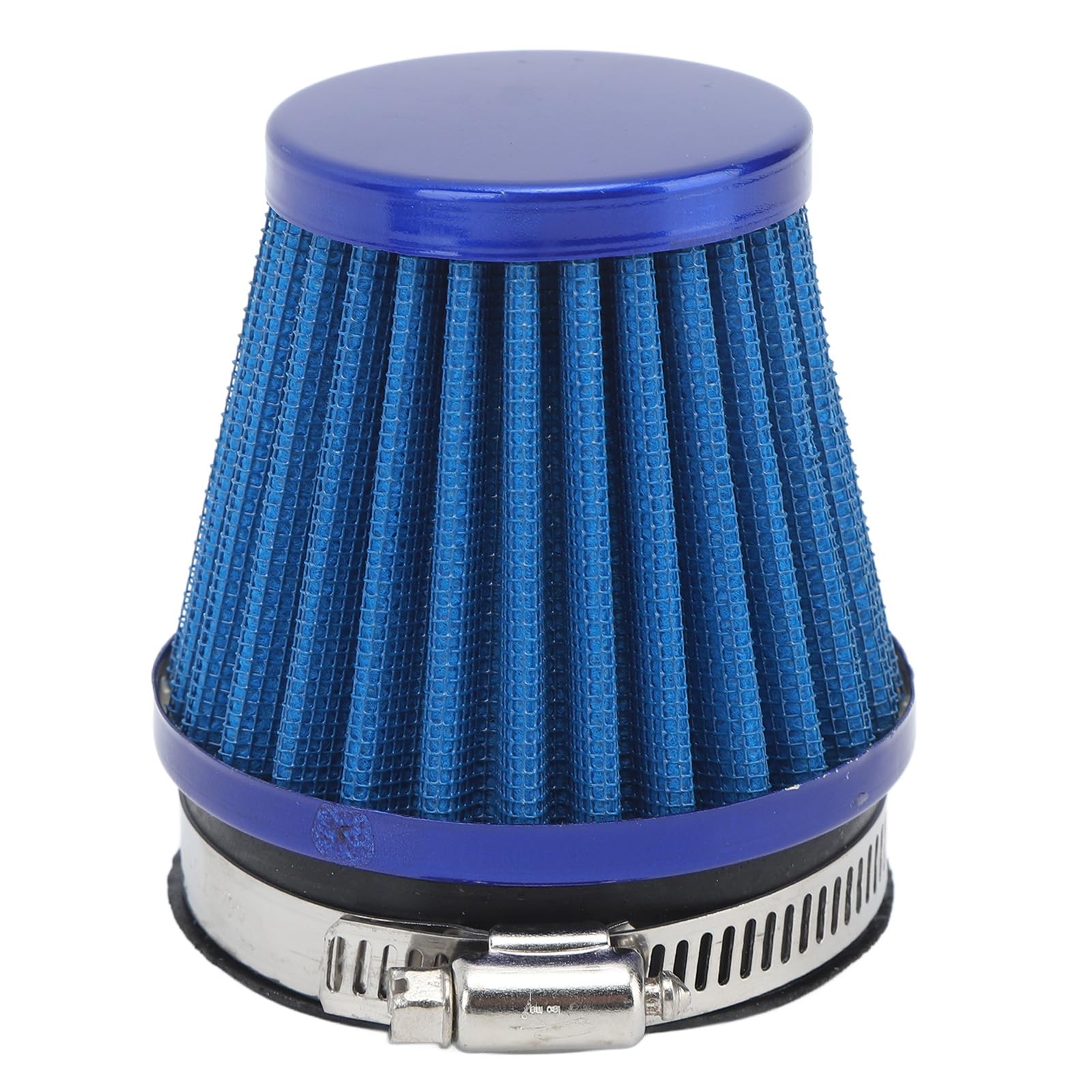 Luftansaugfilter, Luftfilterreiniger 60 Mm Klemme Am Motorschutz Luftreiniger Ansaugfilter für Off-Road-Motorrad ATV Quad (Blau) von Headerbs