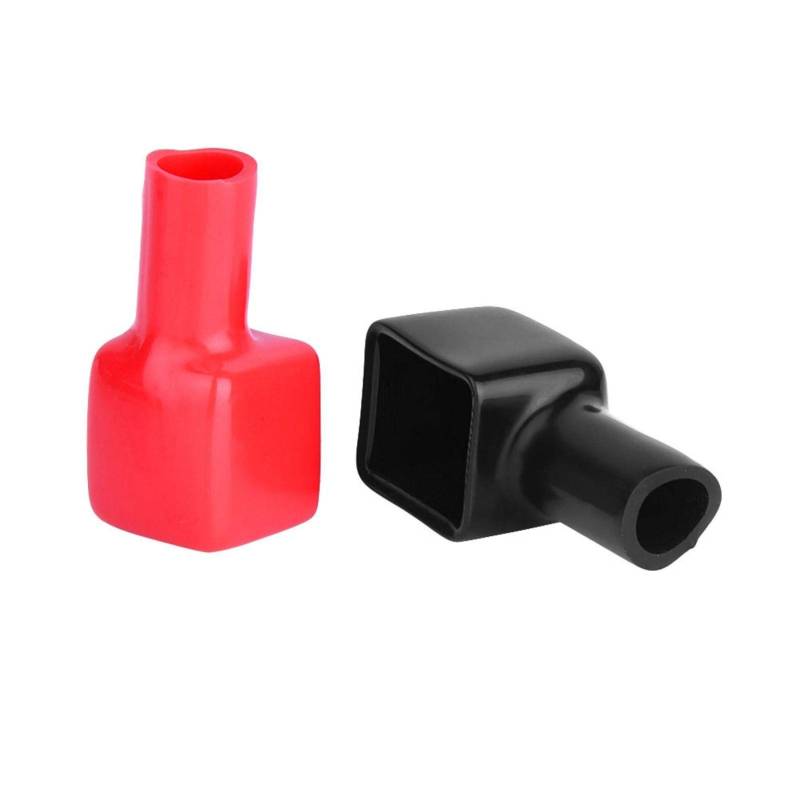 Headerbs Batteriepolabdeckungen, Rot (positiv), Schwarz (negativ), 2 Stück, PVC, OEM: 192681 192682 von Headerbs