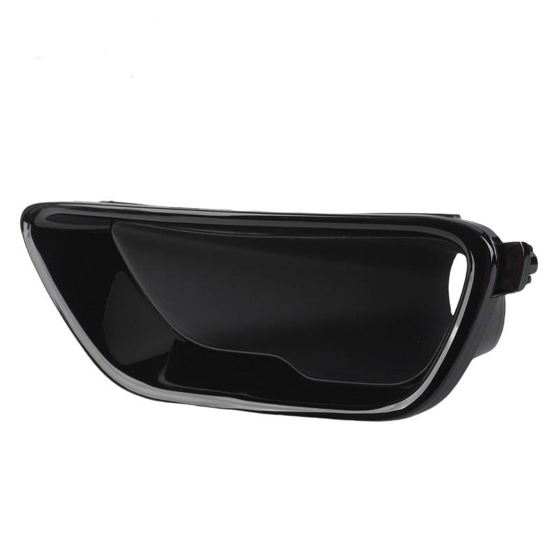 Vordere Stoßstange Nebel Light Trim Nebel Lampenabdeckung OEM-Stil Kühlergrillabdeckungen für 2016-2022 Glohy Black Easy Snap on Installation (Links 68261711aa, 5Zm55SZ0AA) von Headerbs