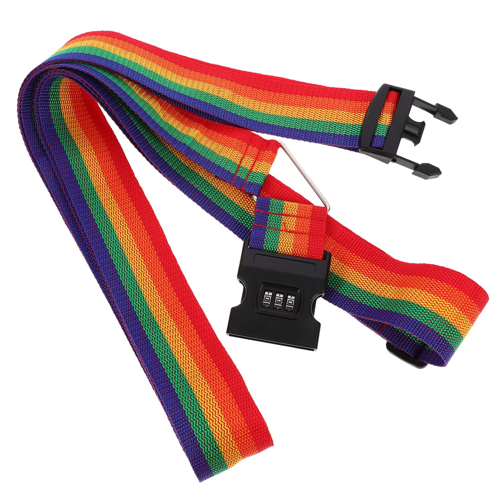 Healeved 1 Stück Verstärkungsbündelband Outdoor-Sportgurte Gepäck-Passwort-Riemen Gepäckband strapsgürtel Gepäckgurtband Gepäckverbindungsgurte für Koffer pom Colorful Healeved 1 Stück Verstärkungsbündelband Outdoor-Sportgurte Gepäck-Passwort-Riemen Gepäckband strapsgürtel Gepäckgurtband Gepäckverbindungsgurte für Koffer pom Colorful von Healeved