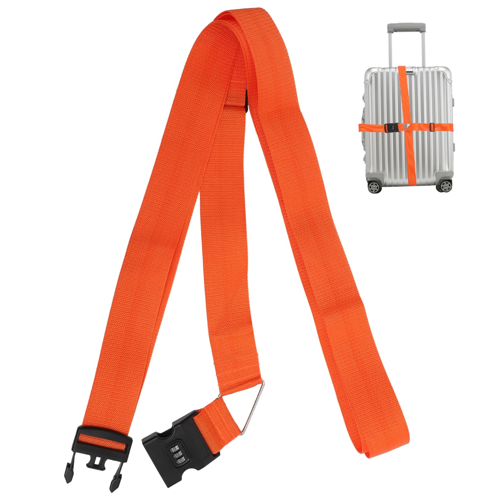 Healeved Koffergurte Utility-Riemen Mit Schnalle Gepäckgürtel Gepäckgurte Koffer Schnallenriemen Gepäckbefestigungsgurte Gepäckband Reisegurte Gepäckgurtschnalle Orange Rostfreier Healeved Koffergurte Utility-Riemen Mit Schnalle Gepäckgürtel Gepäckgurte Koffer Schnallenriemen Gepäckbefestigungsgurte Gepäckband Reisegurte Gepäckgurtschnalle Orange Rostfreier von Healeved