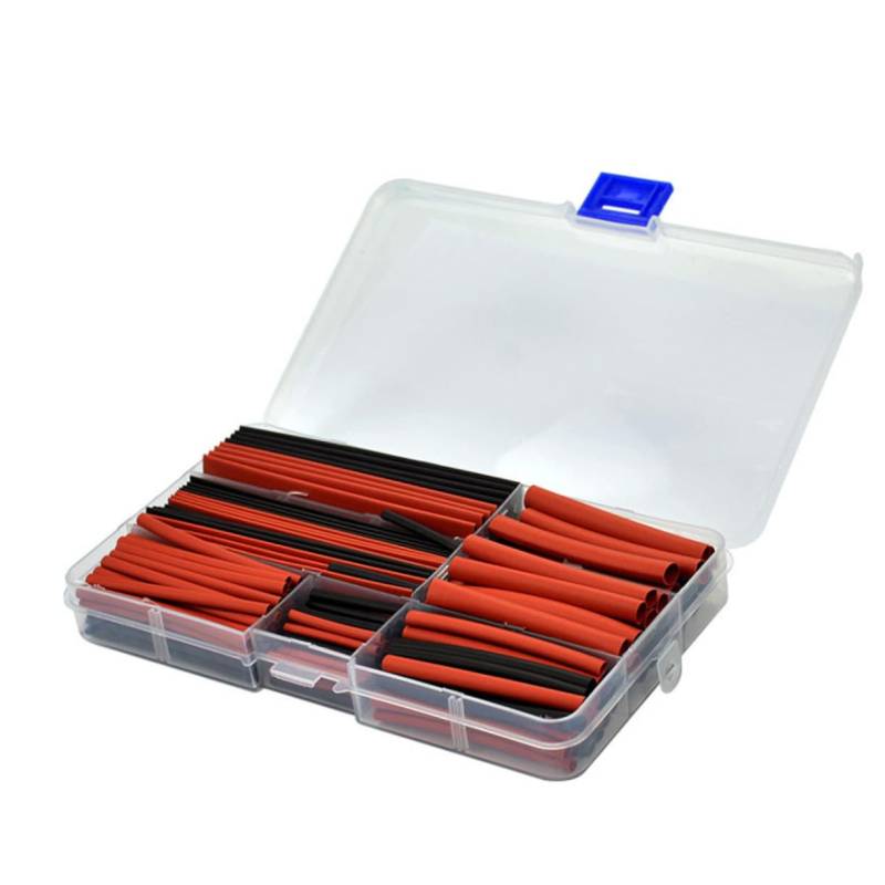 Healifty 150 Pcs Set Flammhemmende Schrumpfschlauch Set Schrumpfschläuche Schrumpf Hülse von Healifty