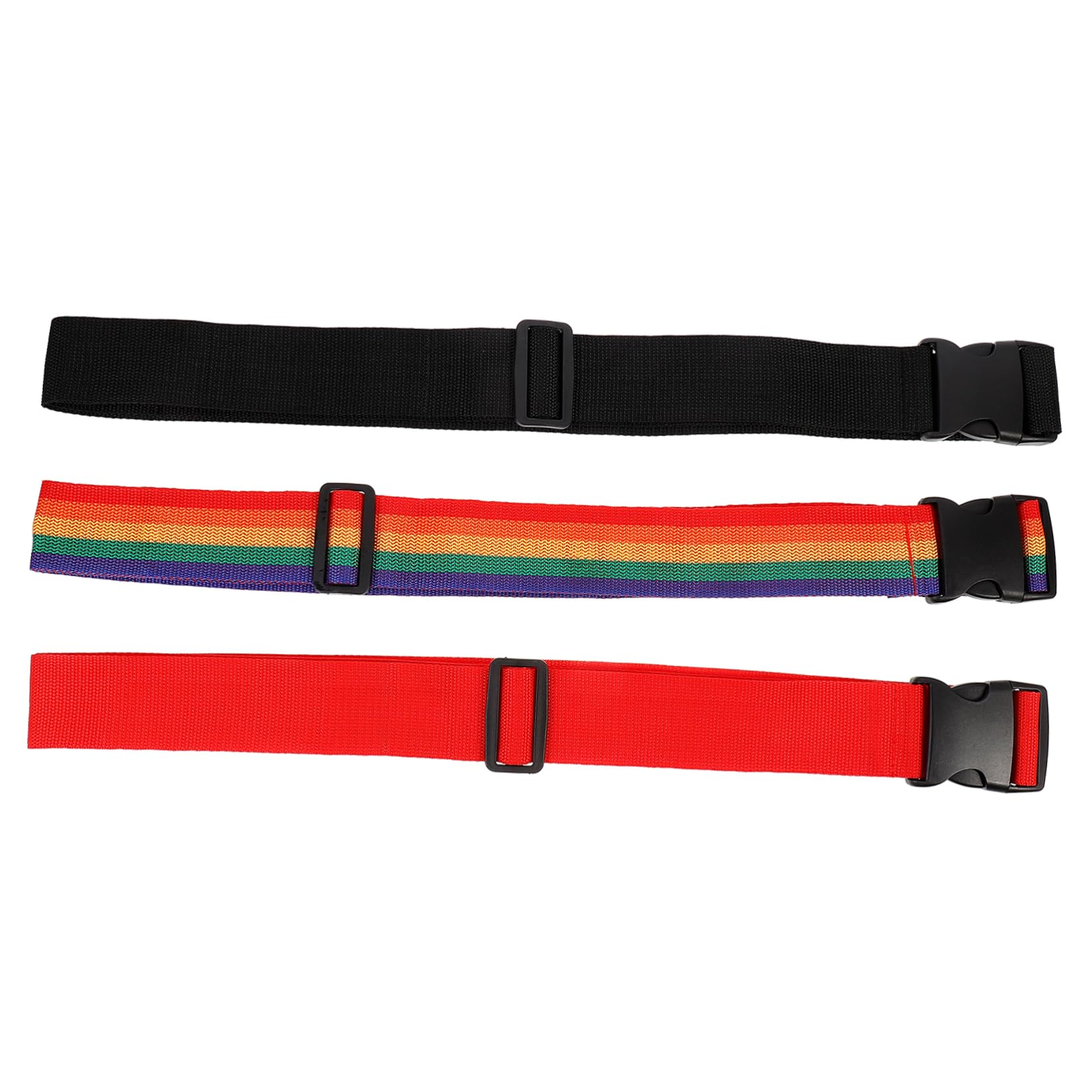 Healvian 3 Stück Gurt Gepäckgürtel Bands Gürtel für Gepäck strapazierfähige Feste Riemen Koffer Feste Riemen strapazierfähiger Fester Gürtel Polypropylen Colorful Healvian 3 Stück Gurt Gepäckgürtel Bands Gürtel für Gepäck strapazierfähige Feste Riemen Koffer Feste Riemen strapazierfähiger Fester Gürtel Polypropylen Colorful von Healvian