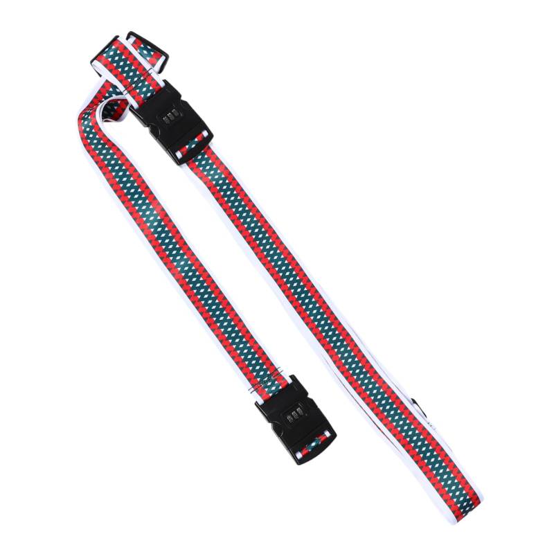 Healvian Gepäckgurte Koffer Gepäckband Reisegurte Für Gepäck Gepäckgürtel Reisegurt Für Gepäck Polyester von Healvian