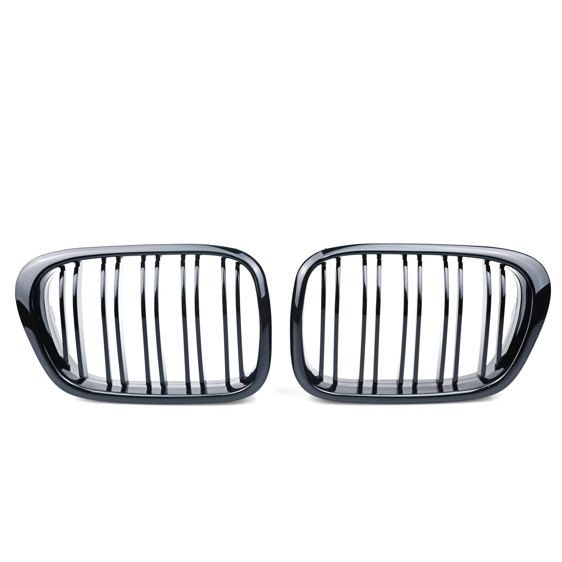 Hebstw Schwarzer Kühlergrill für BMW E39 5er M5 1999-2003, ABS-Kunststoff, JK129, Ersatz, Clip-on Hebstw Nieren Schwarz Hebstw Schwarzer Kühlergrill für BMW E39 5er M5 1999-2003, ABS-Kunststoff, JK129, Ersatz, Clip-on Hebstw Nieren Schwarz von Hebstw