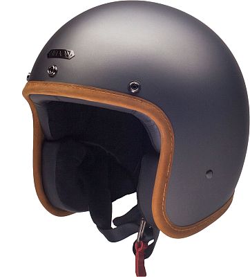 Hedon Hedonist Molten Ash ECE, Jethelm - Matt-Dunkelgrau - XL von Hedon