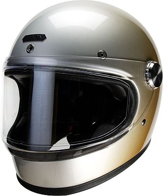 Hedon Heroine Racer 2.0 Interstellar ECE, Integralhelm - Silber/Orange - XXL von Hedon