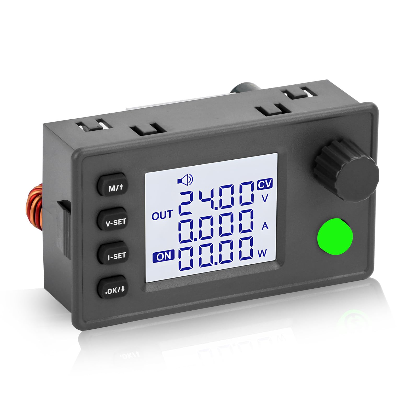 DC DC Buck-Boost-Wandler Spannungsregler 6-36V bis 0,5-37V 40W 4,5A 12V 24V 36V Einstellbare spannungsgeregelte Leistungsmodul DIY-Lademodul mit konstanter Spannung und konstantem Strom. DC DC Buck-Boost-Wandler Spannungsregler 6-36V bis 0,5-37V 40W 4,5A 12V 24V 36V Einstellbare spannungsgeregelte Leistungsmodul DIY-Lademodul mit konstanter Spannung und konstantem Strom. von Heemol