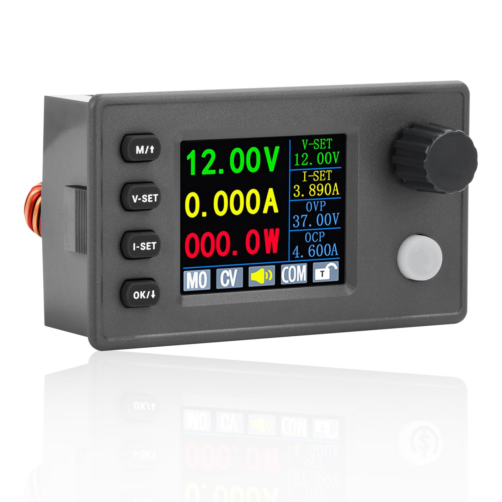 DC DC Boost-Buck-Wandler 6-36V bis 0,5-37V 40W 4,5A Einstellbare spannungsgeregelte Leistungsmodul mit konstanter Spannung und konstantem Strom mit LCD-Anzeige Farbbildschirm DC DC Boost-Buck-Wandler 6-36V bis 0,5-37V 40W 4,5A Einstellbare spannungsgeregelte Leistungsmodul mit konstanter Spannung und konstantem Strom mit LCD-Anzeige Farbbildschirm von Heemol