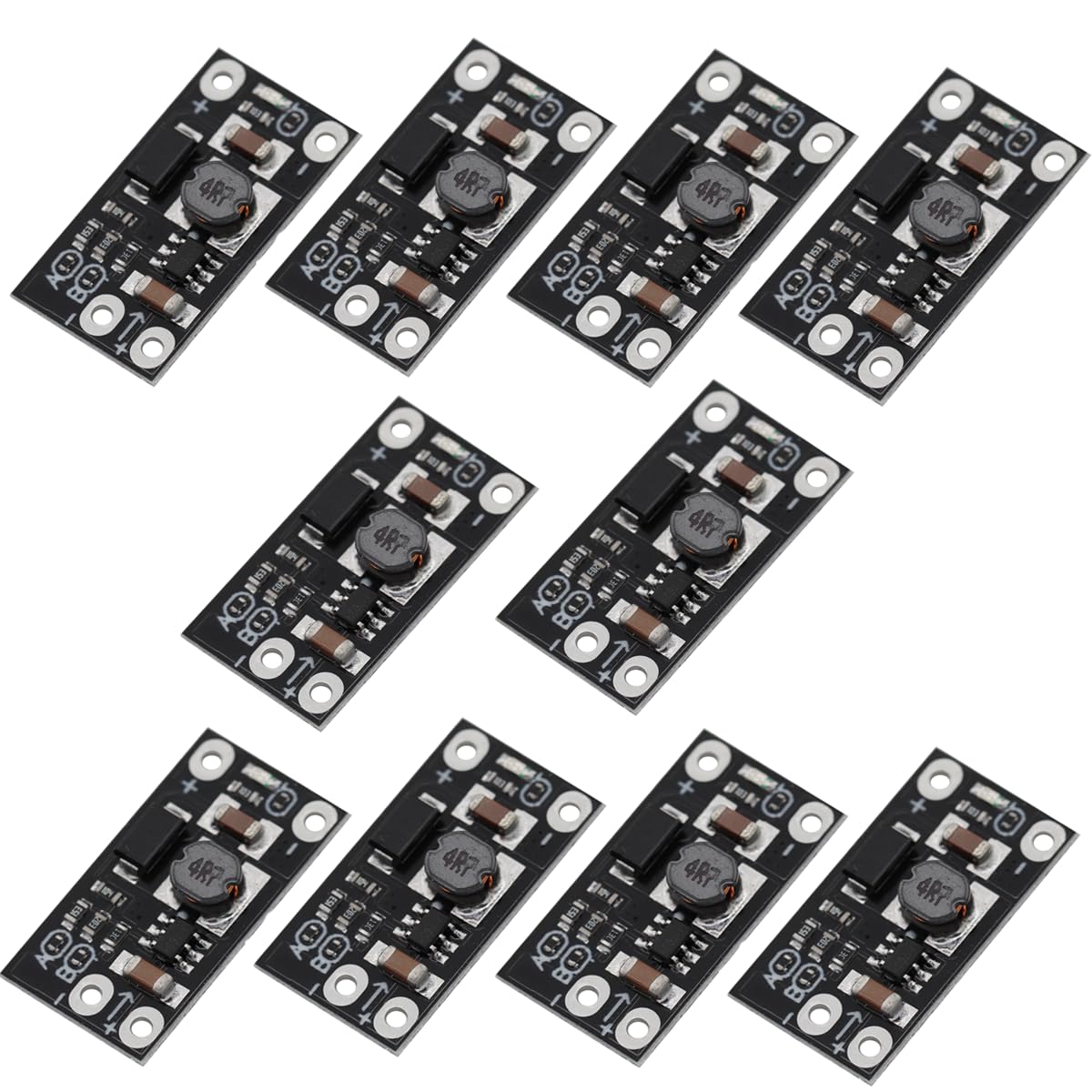 Heevhas 10PCS DC-DC Mini Booster Step Up Konverter Modul Board 3,7V auf 5V 8V 9V 12V einstellbarer Step-Up-Spannungsregler Netzteilmodul für elektronische DIY Spannungsmodul Heevhas 10PCS DC-DC Mini Booster Step Up Konverter Modul Board 3,7V auf 5V 8V 9V 12V einstellbarer Step-Up-Spannungsregler Netzteilmodul für elektronische DIY Spannungsmodul von Heevhas