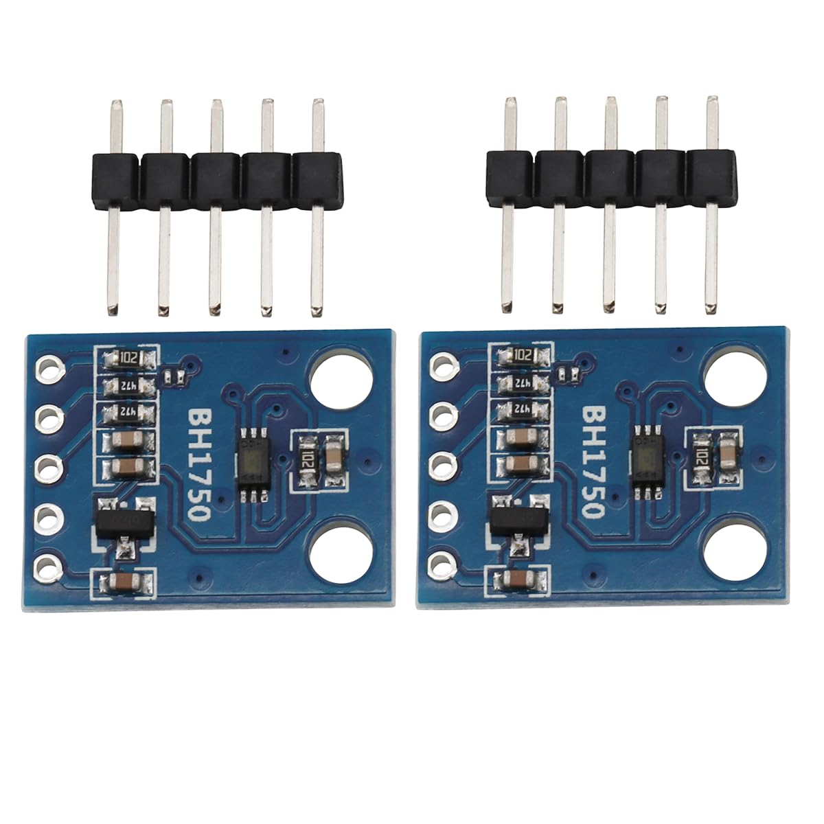 Heevhas 2PCS GY-302 BH1750 Digitaler Lichtintensitäts-Sensor Modul 3V-5V Lichtintensitäts-Sensor-Beleuchtungs-Detektormodul Heevhas 2PCS GY-302 BH1750 Digitaler Lichtintensitäts-Sensor Modul 3V-5V Lichtintensitäts-Sensor-Beleuchtungs-Detektormodul von Heevhas