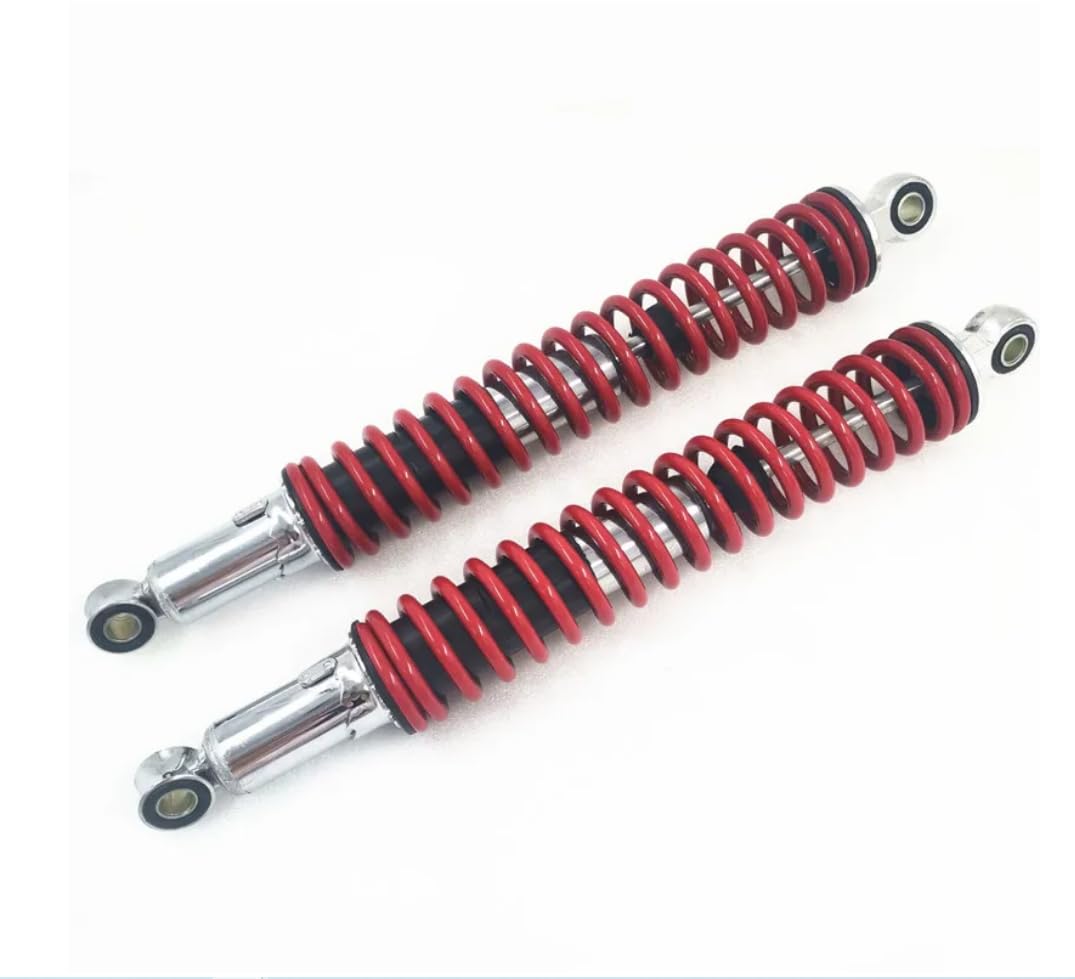 Hegeiisy 400mm 15.75 Zoll 7mm Feder Universal Motorrad Stoßdämpfer Hinterradaufhängung ATV Quad Scooter Dirt Bike Für YZF XC EXC XCF Hegeiisy 400mm 15.75 Zoll 7mm Feder Universal Motorrad Stoßdämpfer Hinterradaufhängung ATV Quad Scooter Dirt Bike Für YZF XC EXC XCF von Hegeiisy