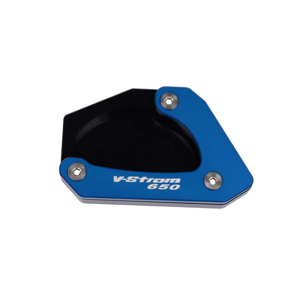 Motorrad Ständer Pad Platte für VStrom 650/XT DL650 2012-2019 Motorrad Ständer Platte Aluminium Hilfe Parken (blau) von Heigoal