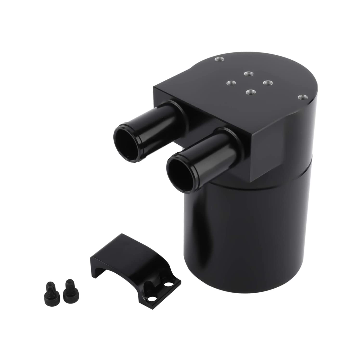 HEINMO Auto Hochglanzpolierte Aluminiumlegierung Auto Motoröl Catch Can Reservoir Tank Cans mit Lenker für N54 335i 135i E90 E92 E82 2006-2010 HEINMO Auto Hochglanzpolierte Aluminiumlegierung Auto Motoröl Catch Can Reservoir Tank Cans mit Lenker für N54 335i 135i E90 E92 E82 2006-2010 von Heinmo