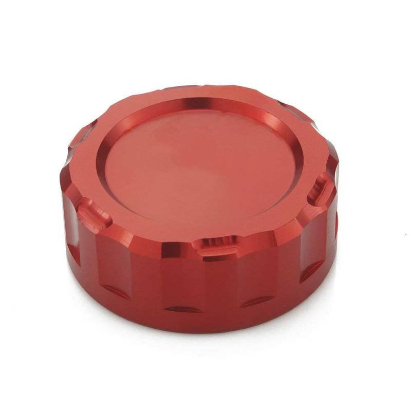 Heinmo Ölabdeckung für Bremsflüssigkeitsbehälter, CNC-Aluminium, für Z900, Z800, Z650, Z750, sieben Farben (rot) von Heinmo