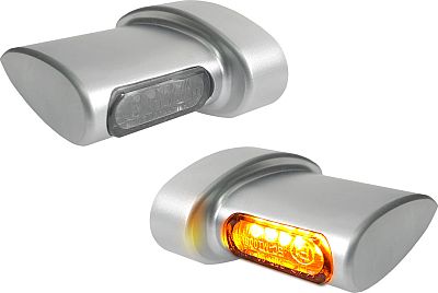 Heinz Bikes Micro Winglets, Blinker - Matt-Verchromt Heinz Bikes Micro Winglets, Blinker - Matt-Verchromt von Heinz Bikes