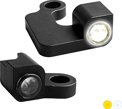 Heinz Bikes Nano, Armaturen-Blinker/Positionslicht - Schwarz von Heinz Bikes