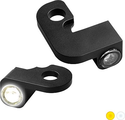 Heinz Bikes Nano, Armaturen-Blinker/Positionslicht - Schwarz von Heinz Bikes