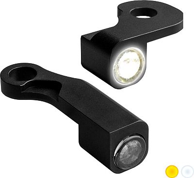 Heinz Bikes Nano, Armaturen-Blinker/Positionslicht - Schwarz von Heinz Bikes