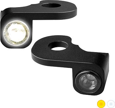 Heinz Bikes Nano, Armaturen-Blinker/Positionslicht - Schwarz von Heinz Bikes