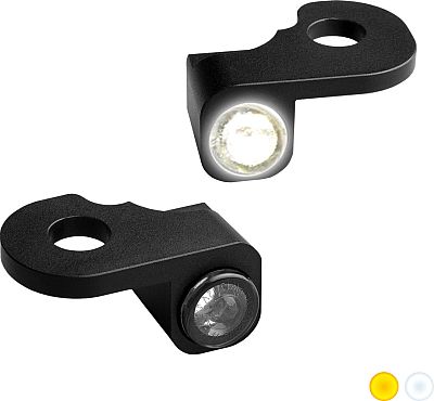 Heinz Bikes Nano, Armaturen-Blinker/Positionslicht - Schwarz von Heinz Bikes