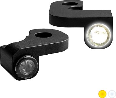 Heinz Bikes Nano, Armaturen-Blinker/Positionslicht - Schwarz von Heinz Bikes