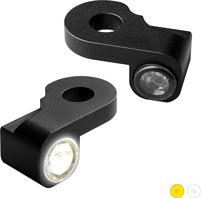 Heinz Bikes Nano, Armaturen-Blinker/Positionslicht - Schwarz von Heinz Bikes