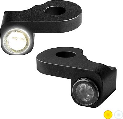 Heinz Bikes Nano, Armaturen-Blinker/Positionslicht - Schwarz von Heinz Bikes