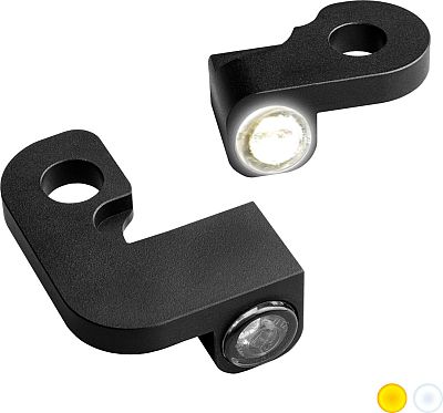 Heinz Bikes Nano, Armaturen-Blinker/Positionslicht - Schwarz von Heinz Bikes