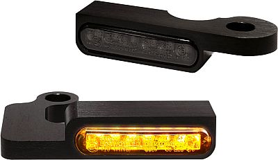 Heinz Bikes Stripes, Armaturen-Blinker - Schwarz von Heinz Bikes