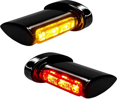 Heinz Bikes Winglets, 3in1 Rückleuchte/Blinker - Schwarz von Heinz Bikes