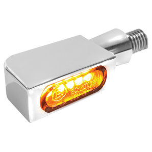 HeinzBikes BLOKK-Line MICRO 3in1 SMD-LED-Blinker, schwarz, hinten, Stück von HeinzBikes