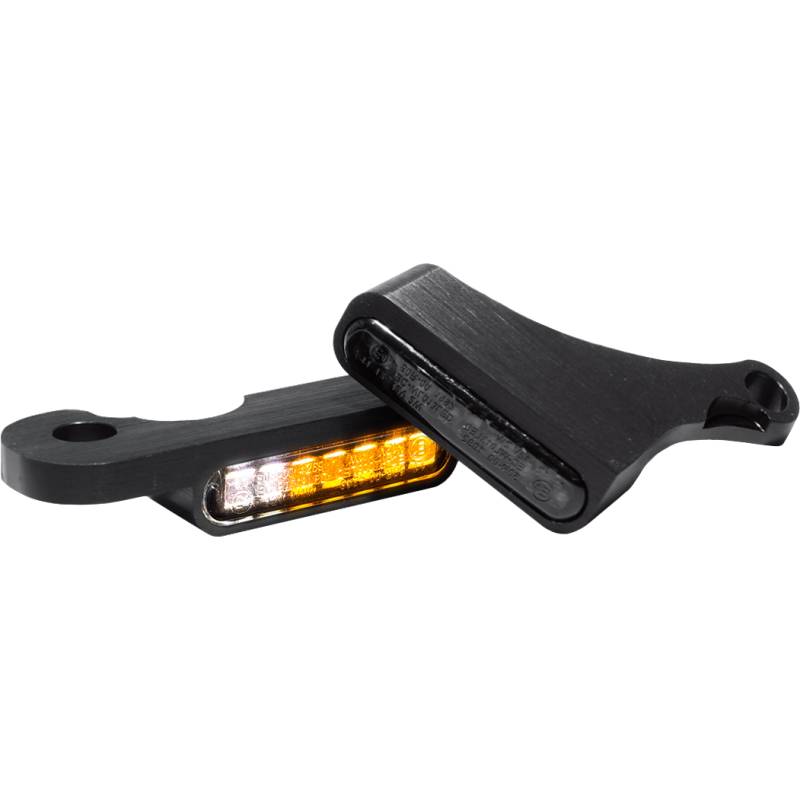 HeinzBikes LED Alu Blinker/Positionspaar schwarz für Touring 2009-2013 von HeinzBikes