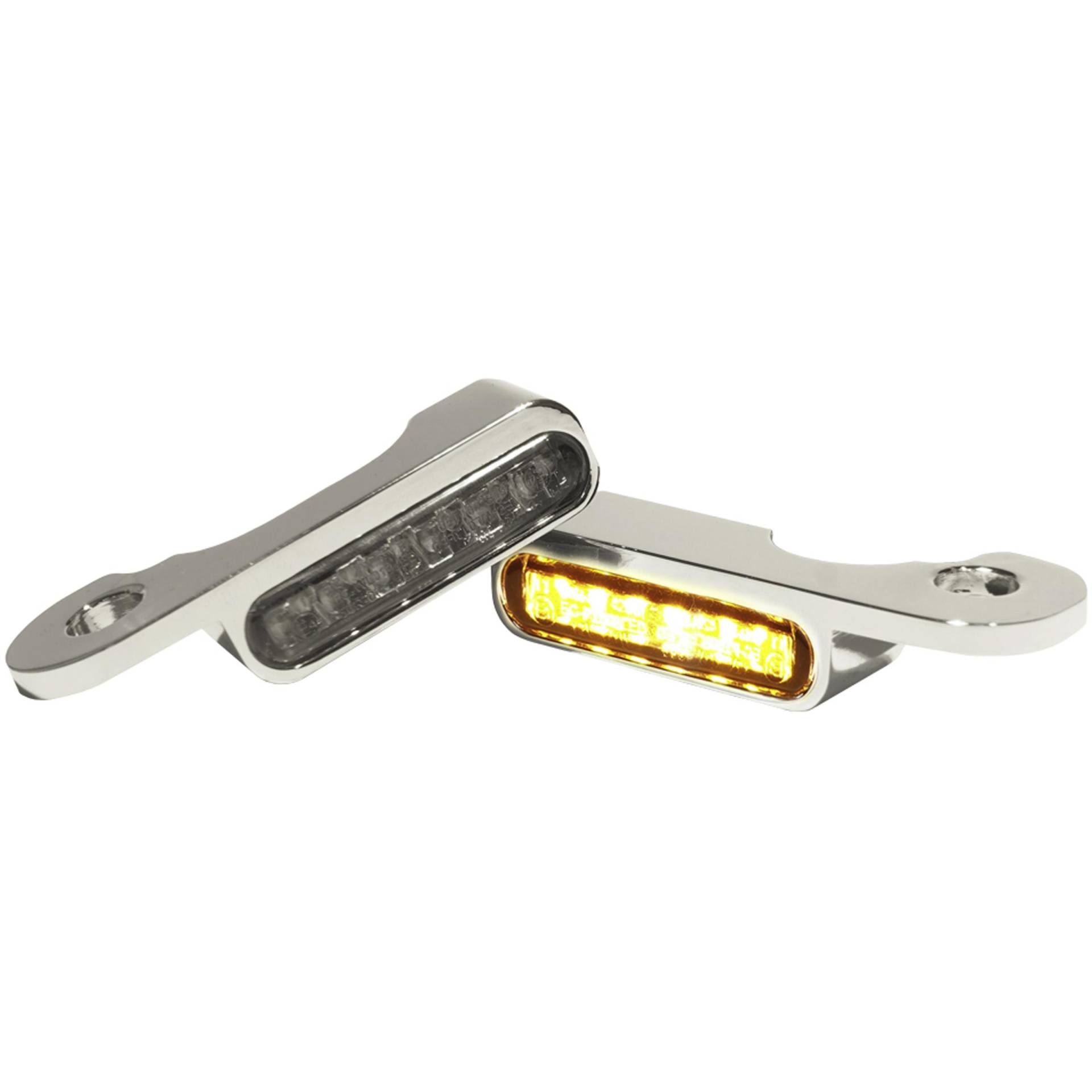 HeinzBikes LED Alu Blinkerpaar vorne chrom für Touring Hydrau 2000-2008 HeinzBikes LED Alu Blinkerpaar vorne chrom für Touring Hydrau 2000-2008 von HeinzBikes
