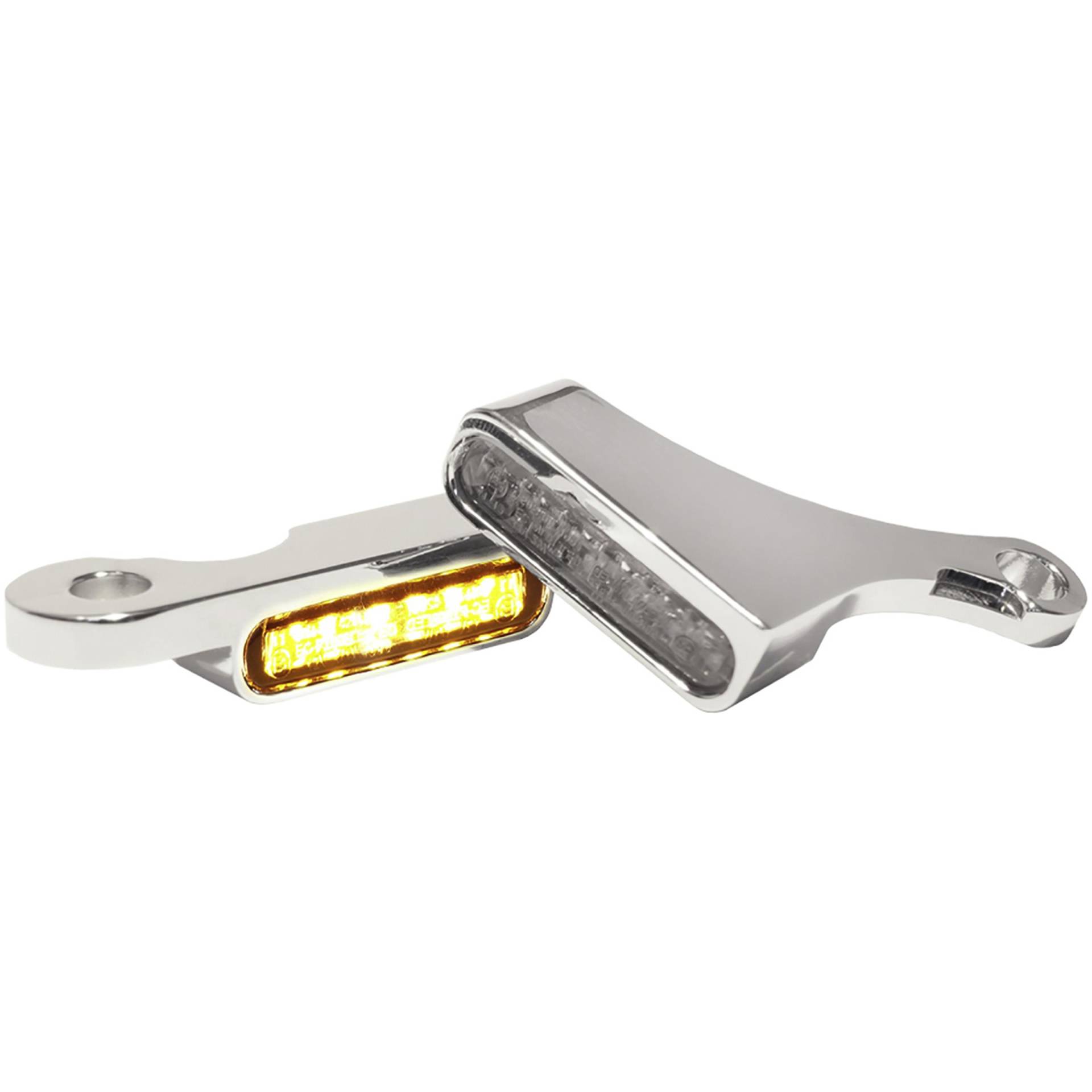 HeinzBikes LED Alu Blinkerpaar vorne für Softail 2015-2017 chrom HeinzBikes LED Alu Blinkerpaar vorne für Softail 2015-2017 chrom von HeinzBikes
