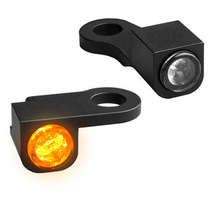 Heinzbikes NANO LED Armaturen-Blinker für H+D-Modelle, in schwarz oder chrom HeinzBikes von HeinzBikes