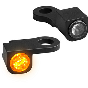 Heinzbikes NANO LED Armaturen-Blinker für H+D-Modelle, in schwarz oder chrom HeinzBikes von HeinzBikes