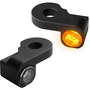 Heinzbikes NANO LED Armaturen-Blinker für H+D-Modelle, in schwarz oder chrom HeinzBikes von HeinzBikes