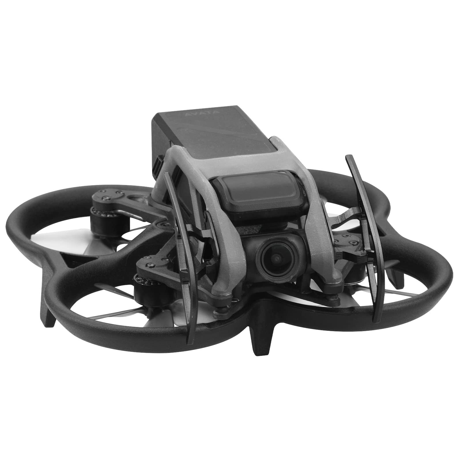 BRDRC Gimbal Bumper für DJI Avata, PTZ Protect Bar Aluminiumlegierung Anti-Kollisions-Kameraschutz FPV Drohne Zubehör (schwarz) von HeiyRC