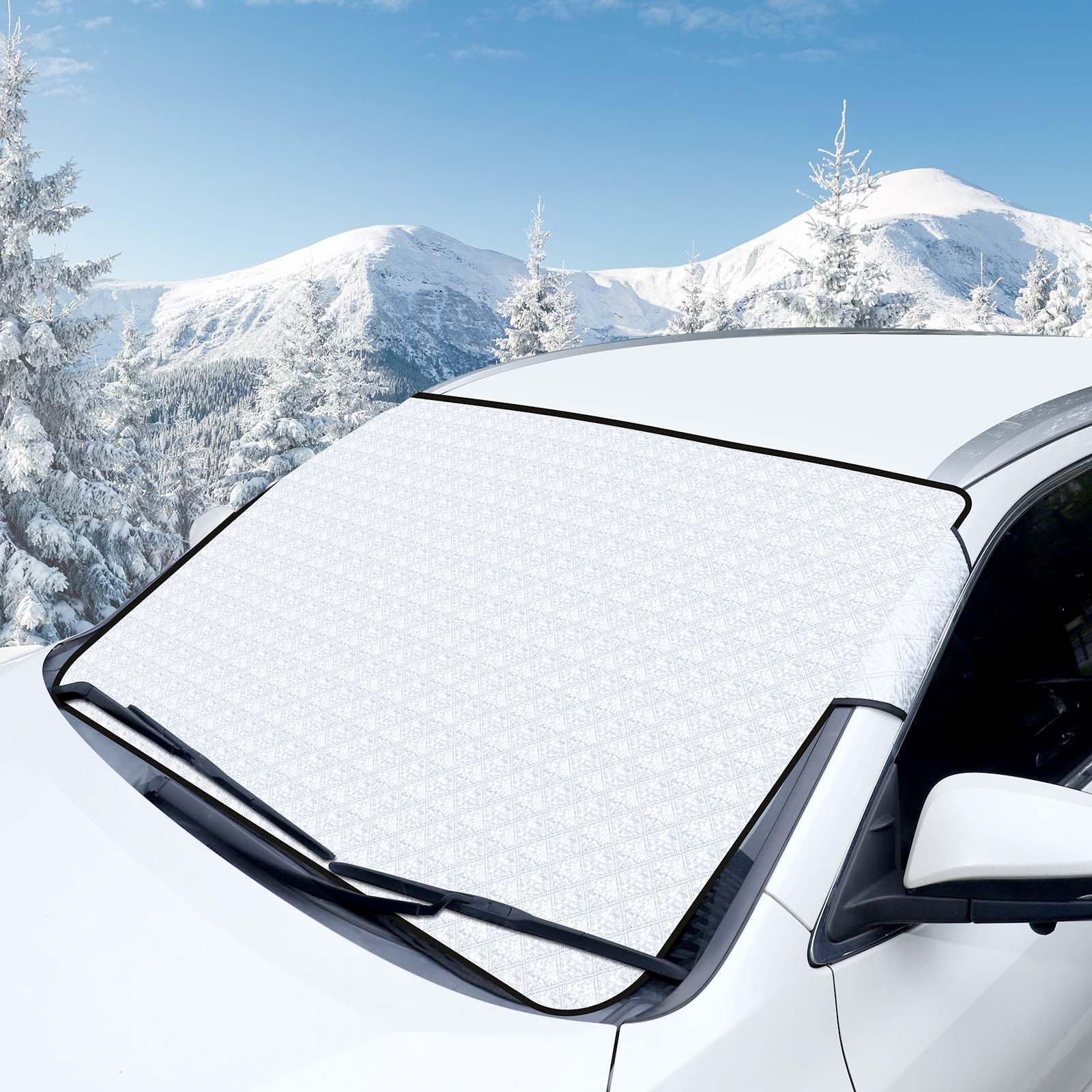 Hejo Frontscheibenabdeckung, Windschutzscheibenabdeckung, Windschutzscheibe Sonnenschutz, Sonnenschutz Auto Frontscheibe, Auto Windschutzscheibe Sonnenschutz Frontscheibe Sonnenschutz (190 x 95 cm) von Hejo