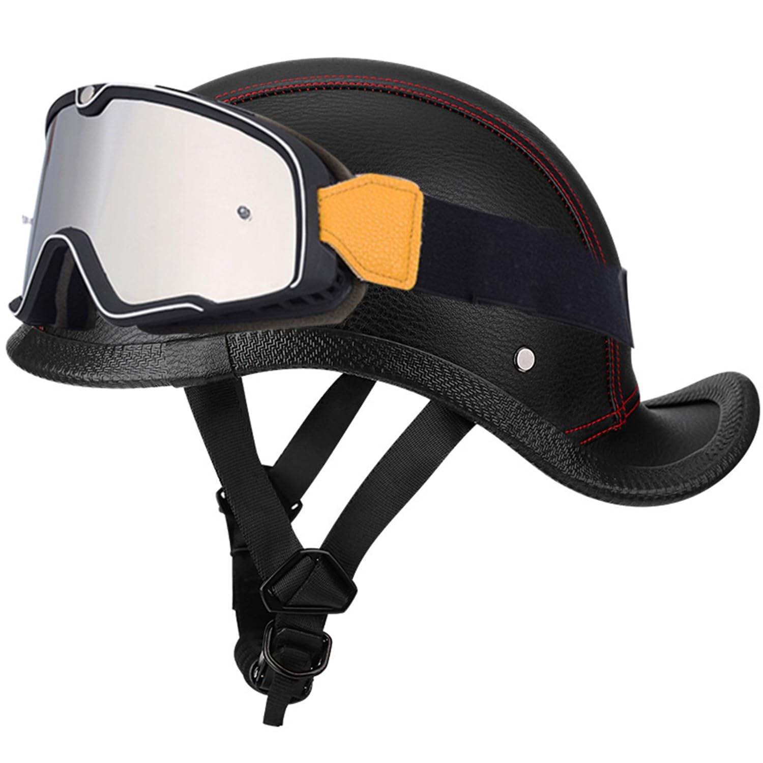 Deutsch Halbschalenhelm Brain Cap Halbhelm Vintage Öffnen Motorrad Jethelm Helm ECEDOT-Zertifizierung Chopper Roller Helm Vintage Jet Helm Für Männer und Frauen geeignet 1,M:57-58CM Deutsch Halbschalenhelm Brain Cap Halbhelm Vintage Öffnen Motorrad Jethelm Helm ECEDOT-Zertifizierung Chopper Roller Helm Vintage Jet Helm Für Männer und Frauen geeignet 1,M:57-58CM von Hejunlian