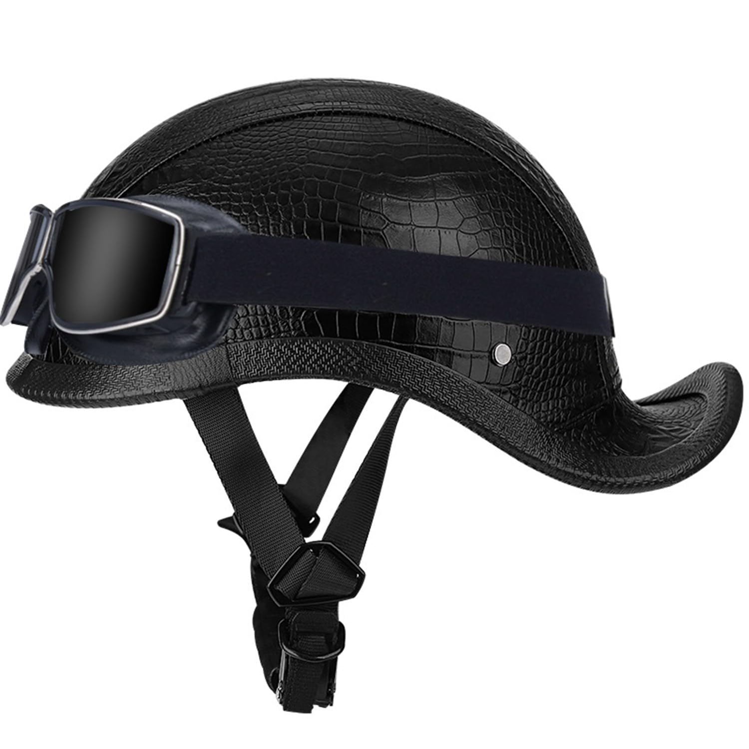 Deutscher Stil Motorrad Halbschalenhelm Jethelm Mit DOTECE-Zertifiziert Roller Halbhelm Cruiser Chopper Futter Brain Cap Halbhelm Für Männer und Frauen geeignet 14,L:59-60CM Deutscher Stil Motorrad Halbschalenhelm Jethelm Mit DOTECE-Zertifiziert Roller Halbhelm Cruiser Chopper Futter Brain Cap Halbhelm Für Männer und Frauen geeignet 14,L:59-60CM von Hejunlian