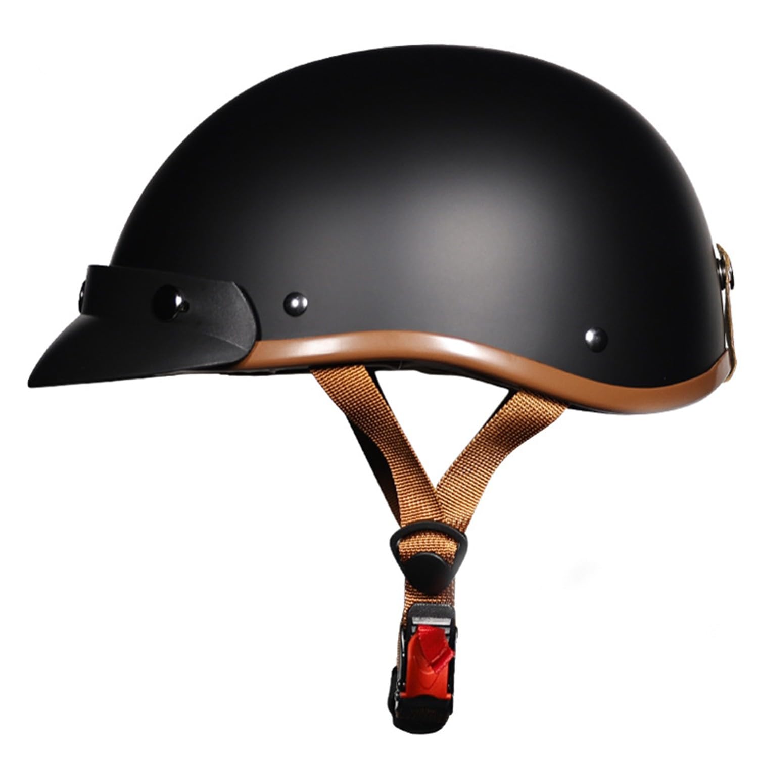 Halbschalenhelm Moto Jethelm rradhelm Brain-Cap Halbschale Motorrad Roller-Helm Scooter-Helm Chopper Helm Jet-Helm Moped Herren Damen Mit ECEDOT Genehmigt 1,XXL:63-64CM Halbschalenhelm Moto Jethelm rradhelm Brain-Cap Halbschale Motorrad Roller-Helm Scooter-Helm Chopper Helm Jet-Helm Moped Herren Damen Mit ECEDOT Genehmigt 1,XXL:63-64CM von Hejunlian