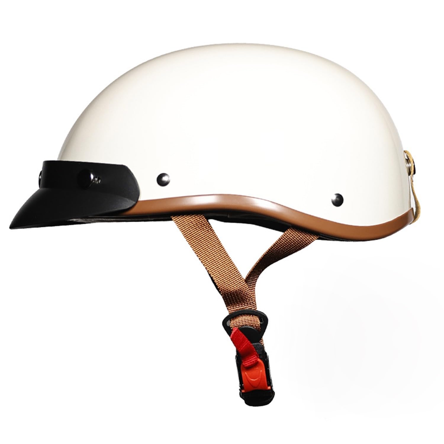 Halbschalenhelm Moto Jethelm rradhelm Brain-Cap Halbschale Motorrad Roller-Helm Scooter-Helm Chopper Helm Jet-Helm Moped Herren Damen Mit ECEDOT Genehmigt 2,L:59-60CM Halbschalenhelm Moto Jethelm rradhelm Brain-Cap Halbschale Motorrad Roller-Helm Scooter-Helm Chopper Helm Jet-Helm Moped Herren Damen Mit ECEDOT Genehmigt 2,L:59-60CM von Hejunlian