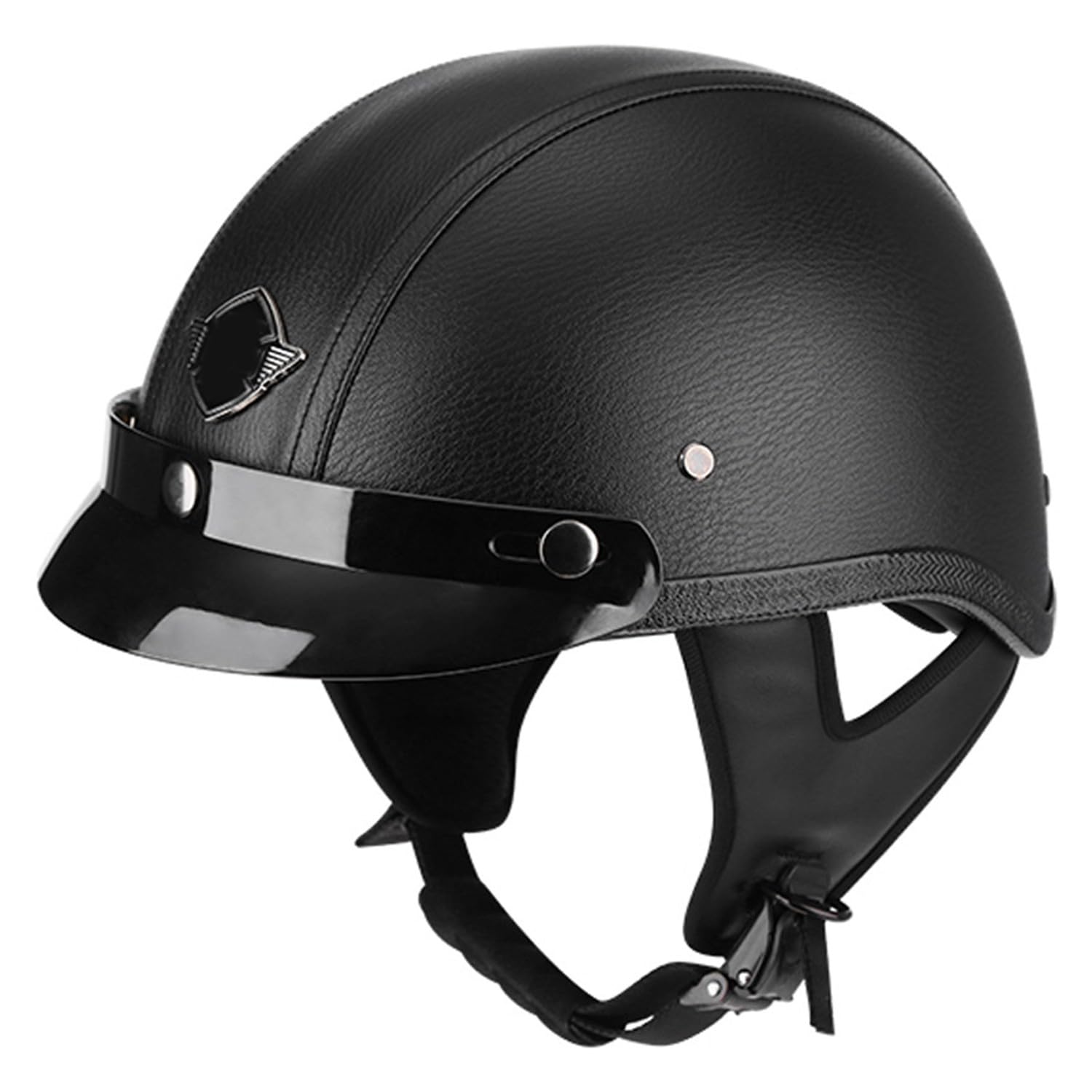Halbschalenhelm Motorrad Halbhelm Futter Brain Cap Roller Jethelm Schnellverschluss FüR Erwachsene MäNner Frauen DOTECE Zertifizierung Bike Cruiser Chopper Moped 1,XL:61-62CM Halbschalenhelm Motorrad Halbhelm Futter Brain Cap Roller Jethelm Schnellverschluss FüR Erwachsene MäNner Frauen DOTECE Zertifizierung Bike Cruiser Chopper Moped 1,XL:61-62CM von Hejunlian