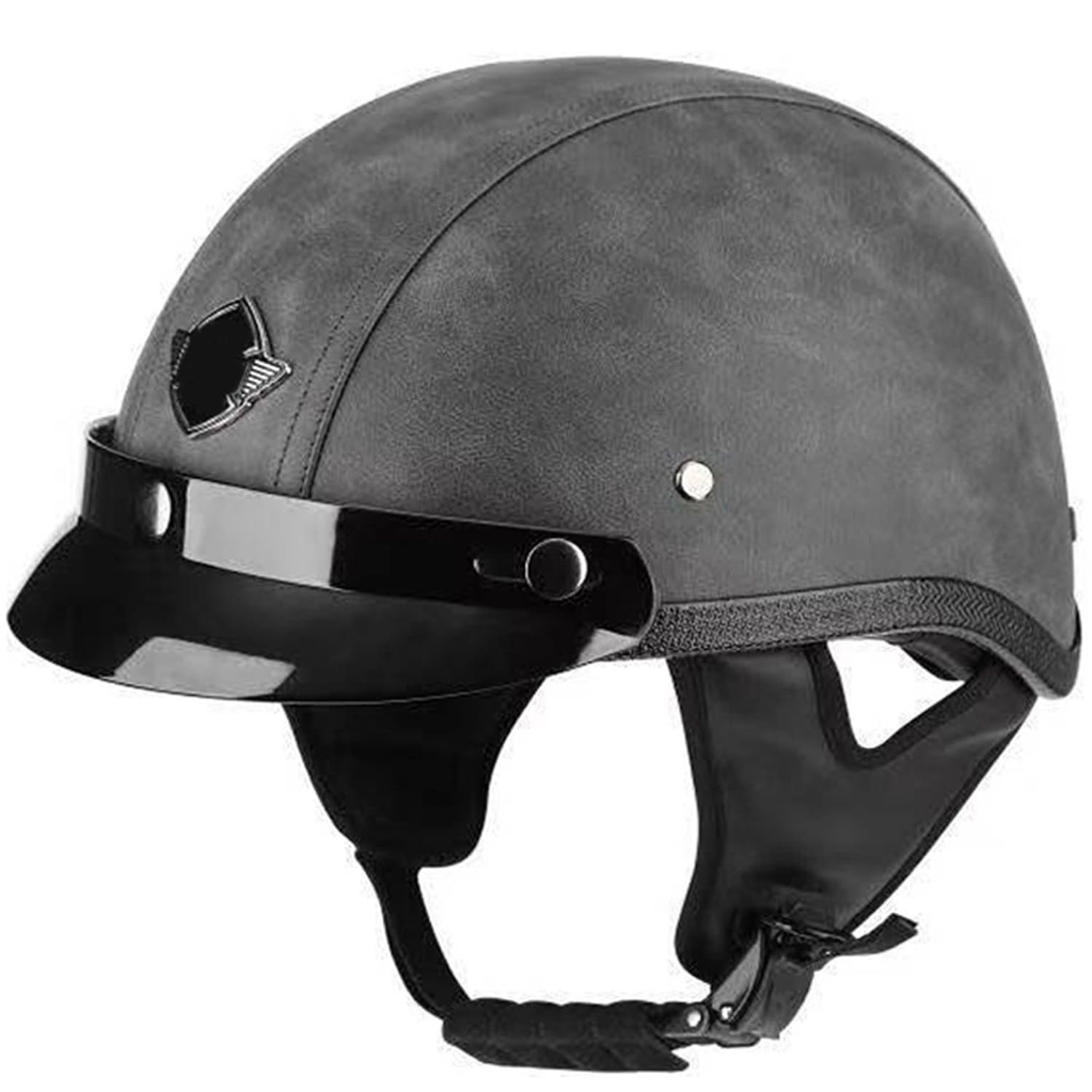 Halbschalenhelm Motorrad Halbhelm Futter Brain Cap Roller Jethelm Schnellverschluss FüR Erwachsene MäNner Frauen DOTECE Zertifizierung Bike Cruiser Chopper Moped 2,XXL:63-64CM Halbschalenhelm Motorrad Halbhelm Futter Brain Cap Roller Jethelm Schnellverschluss FüR Erwachsene MäNner Frauen DOTECE Zertifizierung Bike Cruiser Chopper Moped 2,XXL:63-64CM von Hejunlian