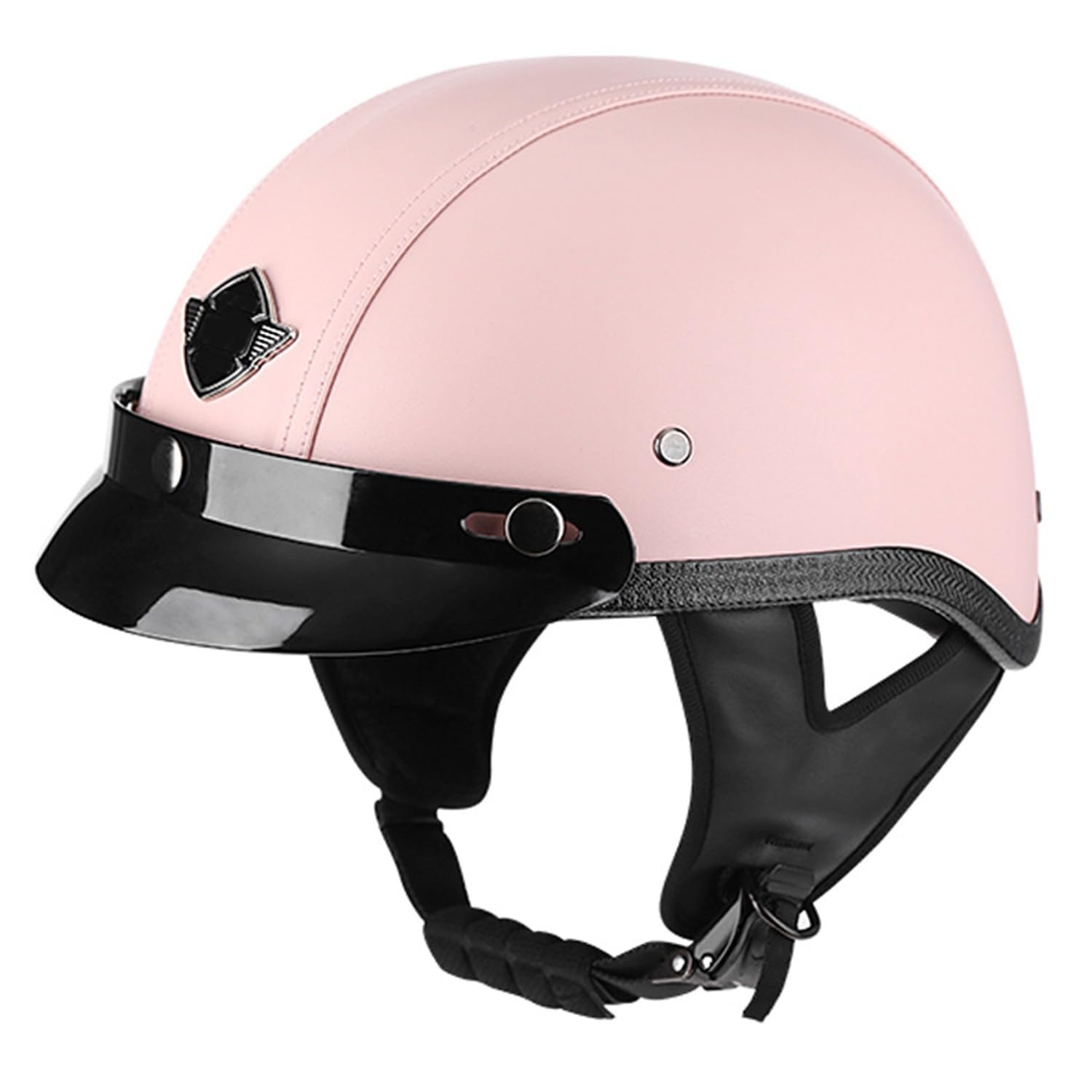 Halbschalenhelm Motorrad Halbhelm Futter Brain Cap Roller Jethelm Schnellverschluss FüR Erwachsene MäNner Frauen DOTECE Zertifizierung Bike Cruiser Chopper Moped 7,XL:61-62CM Halbschalenhelm Motorrad Halbhelm Futter Brain Cap Roller Jethelm Schnellverschluss FüR Erwachsene MäNner Frauen DOTECE Zertifizierung Bike Cruiser Chopper Moped 7,XL:61-62CM von Hejunlian