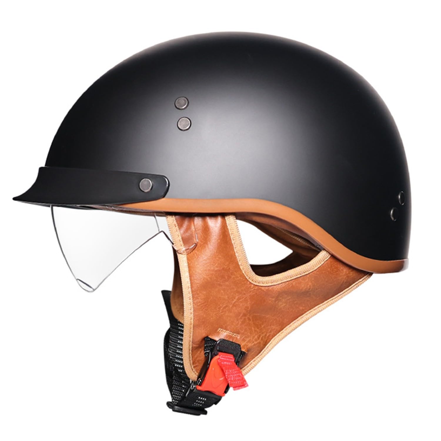 Halbschalenhelm Motorrad Halbhelme Deutscher Stil Retro Moped Roller Brain-Cap Erwachsene Vintage Jethelm Scooter Offenem Halbschale ECEDOT Genehmigter Männer Und Frauen 2,XXL:63-64CM Halbschalenhelm Motorrad Halbhelme Deutscher Stil Retro Moped Roller Brain-Cap Erwachsene Vintage Jethelm Scooter Offenem Halbschale ECEDOT Genehmigter Männer Und Frauen 2,XXL:63-64CM von Hejunlian