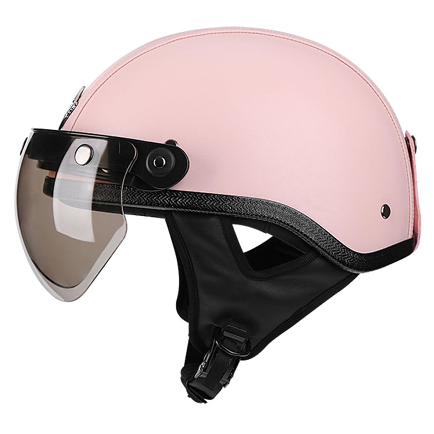 Motorrad Roller-Helmet Deutscher Stil Retro Open Face Halbhelm Moped Roller Halbschalenhelm Für Erwachsene Vintage Jethelm ECEDOT Genehmigter 5,XXL:63-64CM Motorrad Roller-Helmet Deutscher Stil Retro Open Face Halbhelm Moped Roller Halbschalenhelm Für Erwachsene Vintage Jethelm ECEDOT Genehmigter 5,XXL:63-64CM von Hejunlian
